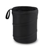Black Compact Mini Collapsible Car Bin, Compact Foldable Car Rubbish