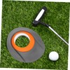 GRIRIW 2pcs Indoor Golf Putting Cup Realistic Plastic Hole Simulator