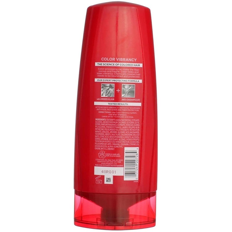 L'Oreal Paris Elvive Color Vibrancy Protecting Conditioner, for Color Treated