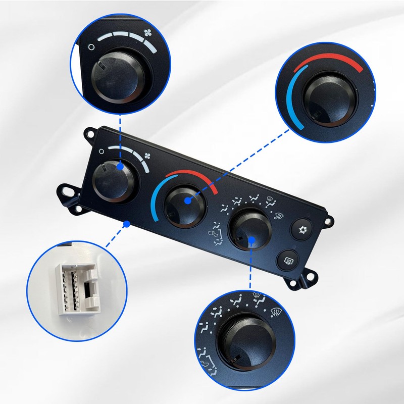 BABERGOU A/C Heater Climate Control Module Compatible with Dodge Ram
