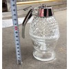 AMZTEMU Honey pot, Honey dispenser drip free, Honey jar, Syrup