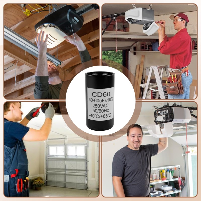 X-18004-b Capacitor Compatible with Genie 18004B Garage Door Opener Motor,