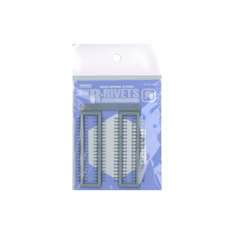 Wave Option System Series New R Rivet Corner Plastic Model