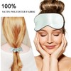 PiccoCasa Satin Pillowcases for Hair and Skin with Eye Mask