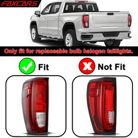 FAXCARS 921 W16W LED Reverse Light Bulbs for GMC Sierra 1500 2500 3500 HD 2015 2016 2017 2018 2019 2020 2021 2022 2023 2024 2025, 6500K Bright White Replacement Backup Lamp Pack of 2