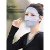 Face UV Face Covering UPF 50+ Women Sun Protection Face