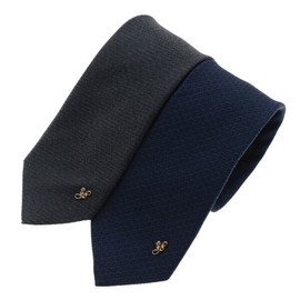 Yejak 대구백화점 예작로고 핀 포인트 솔리드 넥타이(YJFSF3903) Daegu Department Store Yejak Logo Pin Point Solid Tie (YJFSF3903)