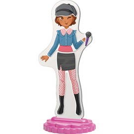 Quercetti 2926 Magnetic Fashion Laura, Multicoloured