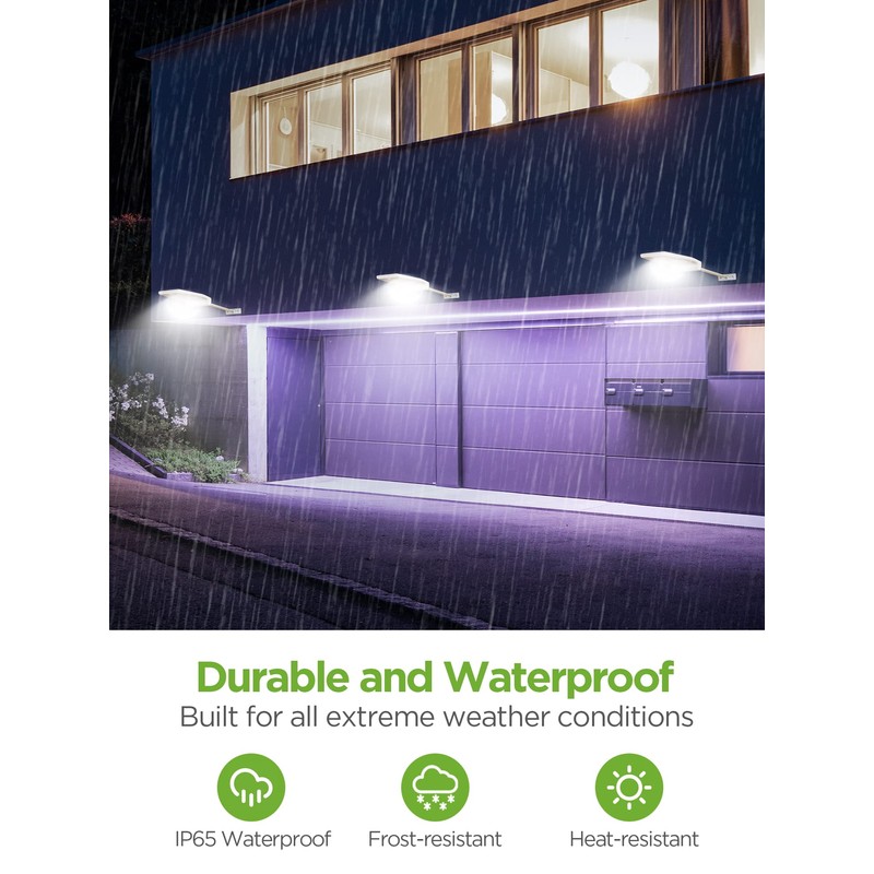 InnoGear Solar Gutter Lights Outdoor Waterproof, 29 LED Motion Sensor