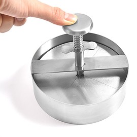 304 Stainless Steel Hamburger Press Patty Maker, Food Grade 4.45" Burger Press, Burger Smasher for Meat Beef BBQ and Homemade Hamburger