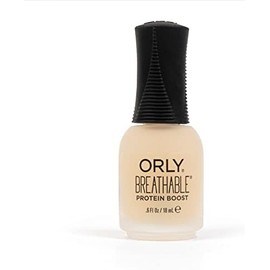 ORLY Breathable Protein Boost for Stronger Nails Reduce Breakage and Prevent Splitting 0.6 fl oz