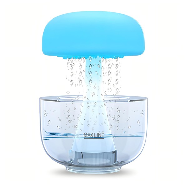Gloomie Rain Cloud Humidifier - Jellyfish Night Light & Essential Oil Diffuser