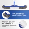 Pool Cleaning Kit, 16'' Pool Brush Head & Pool Skimmer