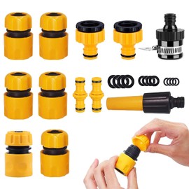 Gardena Coupling - Garden Hose Connection Hose Connector 1/2 Inch Gardena Set Hose Connection 1/2 Inch Gardena Hose Connector 15 Pieces