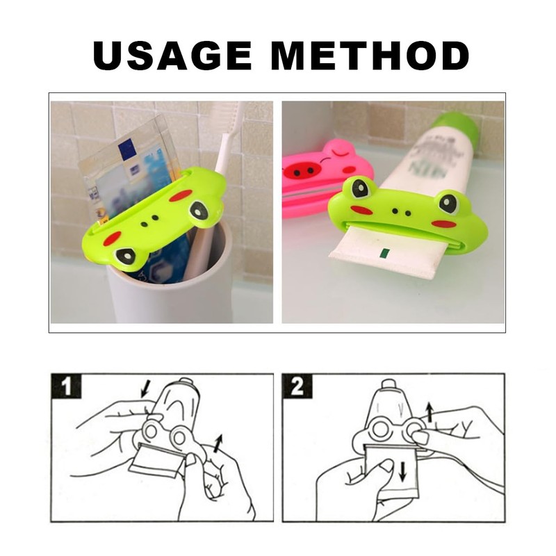 DDKY Pack of 8 toothpaste squeezers, tube squeezers for all