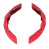 2PCs Car Steering Wheel Cover Segmented Protector Anti Skid Replacement