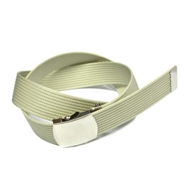 KASAJIMA 32mm Nylon Roller Work Belt - Slim and Durable, Unisex, Easy-Adjust GI Belt Type, Available in 10 Colors, Earth Green, L