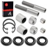 2 Set Front Upper A-Arm Bearing SEAL BALL JOINT SLEEVE