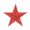 Folding Paper Gold Stars 15 x 15 cm 32 Sheets