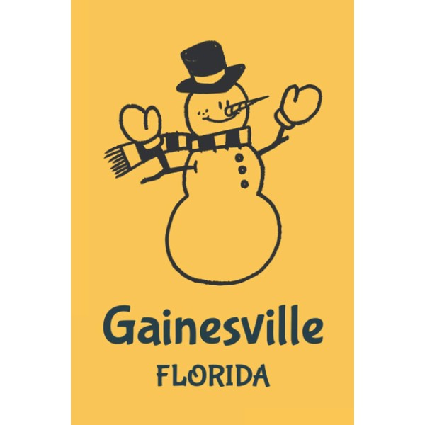 Gainesville Florida: Hilarious Lined Journal 6 x 9 for writing