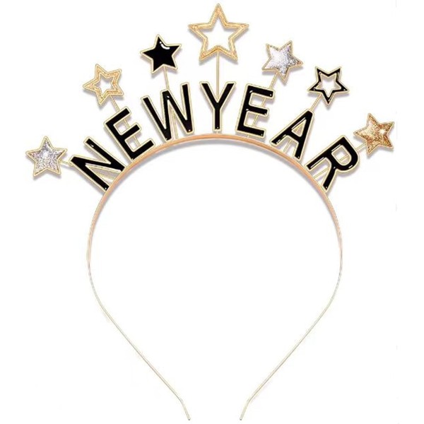 Apone Fatu Girls Women Happy New Year Headband Tiara New