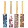 KIMONO24-50 Split Chopsticks with Kimono Bag, Made in Japan, 50