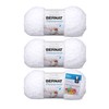 Bernat Yarn Pipsqueak Yarn, 3.5 Oz, 3-Pack Bundle with Bella's