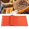 2pcs 5.4mm Beeswax Press Sheet Mould Foundation Foldable Silicone Beeswax