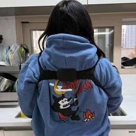 Shoulder band for correct posture and curved back formation 4ea