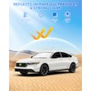 Canvcle Sunshades for Honda Accord 2023-2025 2026 Accessories Windshield Sun