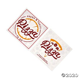 Pizza Luncheon Napkins - Party Supplies - 16 Pieces