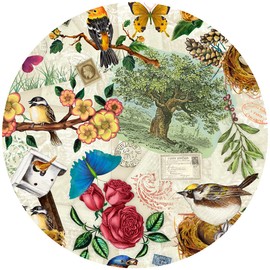 Andreas Silicone GG Greenhouse Garden Non-Slip 8" Trivet/Pot Holder/Hot Pad, 100% Cotton, Dishwasher Safe, Hot Dishes, Protect Hair Iron, Safe up to 600°F