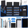 142-Piece Precision Magnetic Screwdriver Set, Electronics Repair Kit, 120 bits,