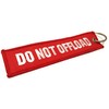 Crew Baggage/Do Not Offload Luggage Tag/Embroidered Key Chain