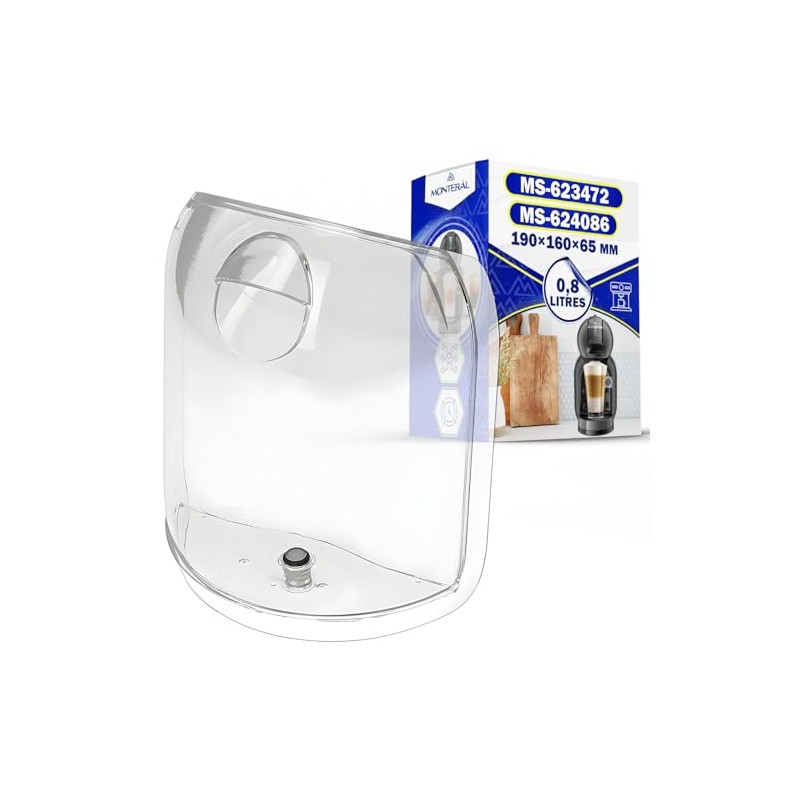 Water Tank for Coffee Pod Machines with Original Code MS-623472
