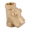 Check Valve NPT 3/4 inch Thread Brass Check Valve Y-Type