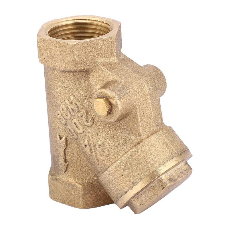 Check Valve NPT 3/4 inch Thread Brass Check Valve Y-Type