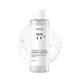 Anua Heartleaf 77 Soothing Toner I pH 5.5 Trouble Care, Calming Skin, Refreshing, Hydrating, Purifying, Cruelty Free, Vegan,(250ml / 8.45 fl.oz.)
