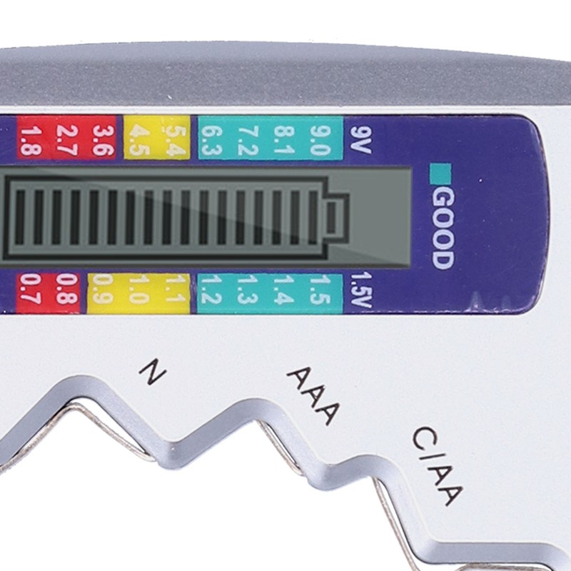 Battery Tester Universal Household Capacity Checker for D C AA