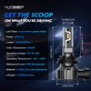 NOVSIGHT H11 H8 H16 LED Fog Light Bulbs - 500%