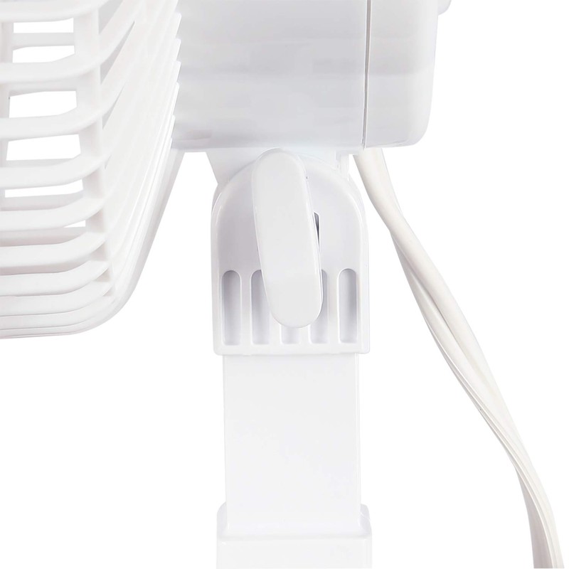 Hurricane Classic 6 Inch Clip Fan, 2 Speed Portable Desk