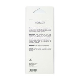 Broken Top Botanical Car Air Freshener Variety Pack, 6 Pack (2 Coconut Sandalwood, 2 Saguaro Cactus, 2 Sea Salt Surf)