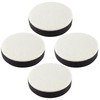 AUXBC 0.65 Inch Self-Adhesive Furniture Riser, Soft Furniture Leg Pads,
