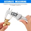 Digital Caliper, Adoric Caliper Measuring Tool 0-6" Stainless Steel Vernier