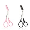 Pack of 2 Eyebrow Scissors Trimmer Scissors with Comb for