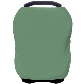 Car Seat Covers Baby - Multi-use Cover Carseat Canopy, Breathable Breastfeeding Cover, Car Seat Covers for Bbies, Boys & Girls Shower Gifts (Light Green)