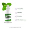 Extracto de clorofila líquida 500ml sabor menta y hierbabuena, suplemento