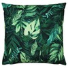 furn. Psychedelic Jungle Cushion Cover, Green
