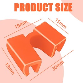 UEAVOID Pack of 8 Chopsticks Helper, Chopsticks Use Trainer, Chopsticks Trainer Helper, Training Chopsticks Hinges Made of Plastic for Adults and Children for Learning and Training