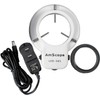 AmScope - 56 LED Microscope Ring Light, Adjustable Illuminator Lamp